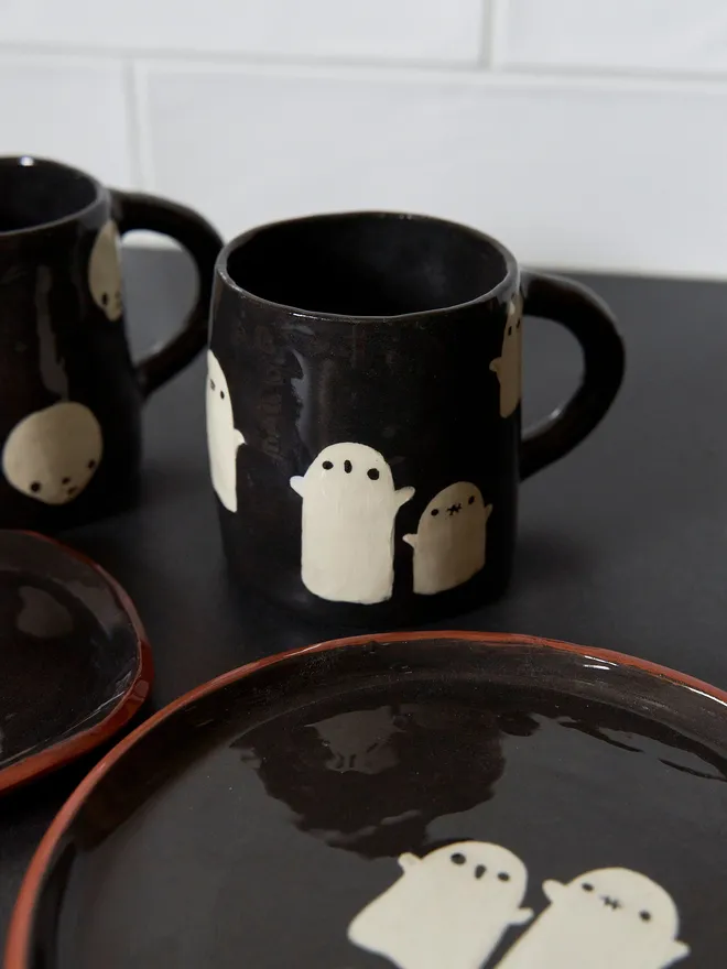 Ceramic Ghost Mug (Club Holly & Co)