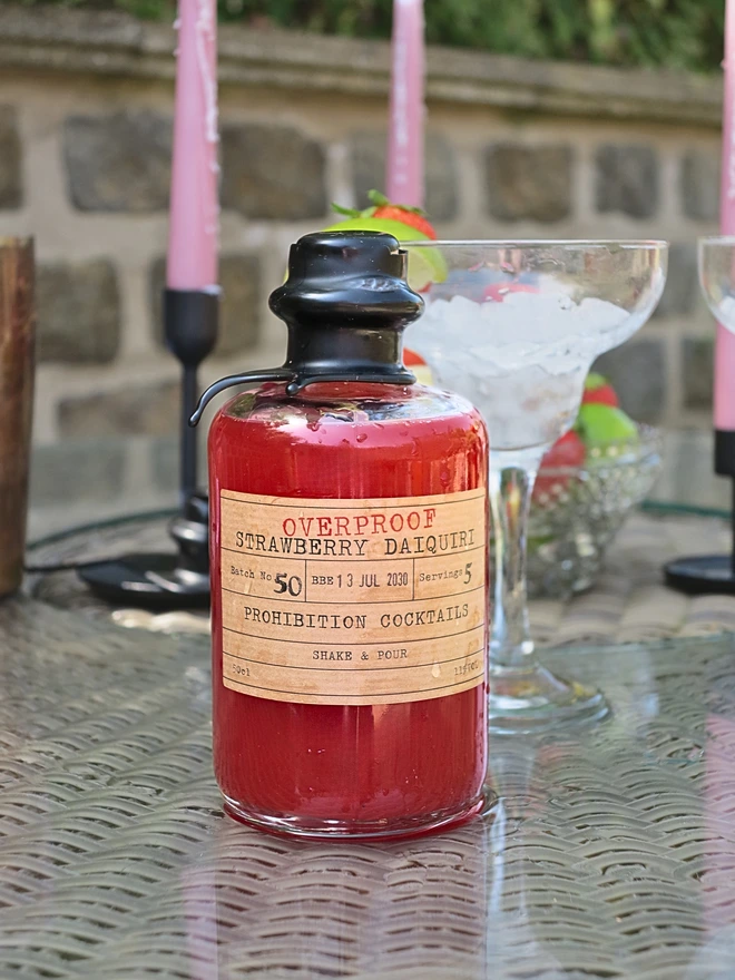 Overproof Strawberry Daiquiri
