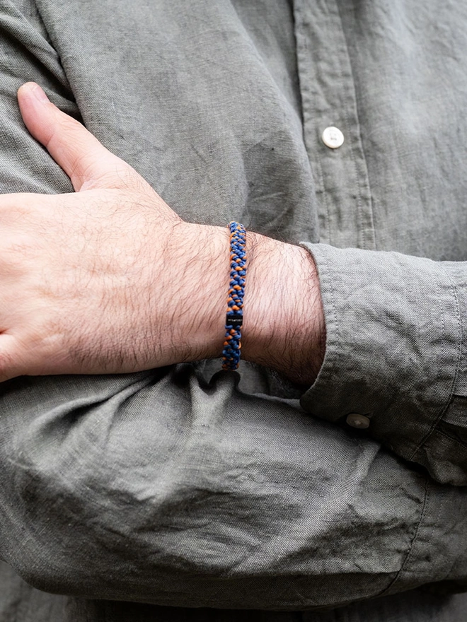 men rope bracelet