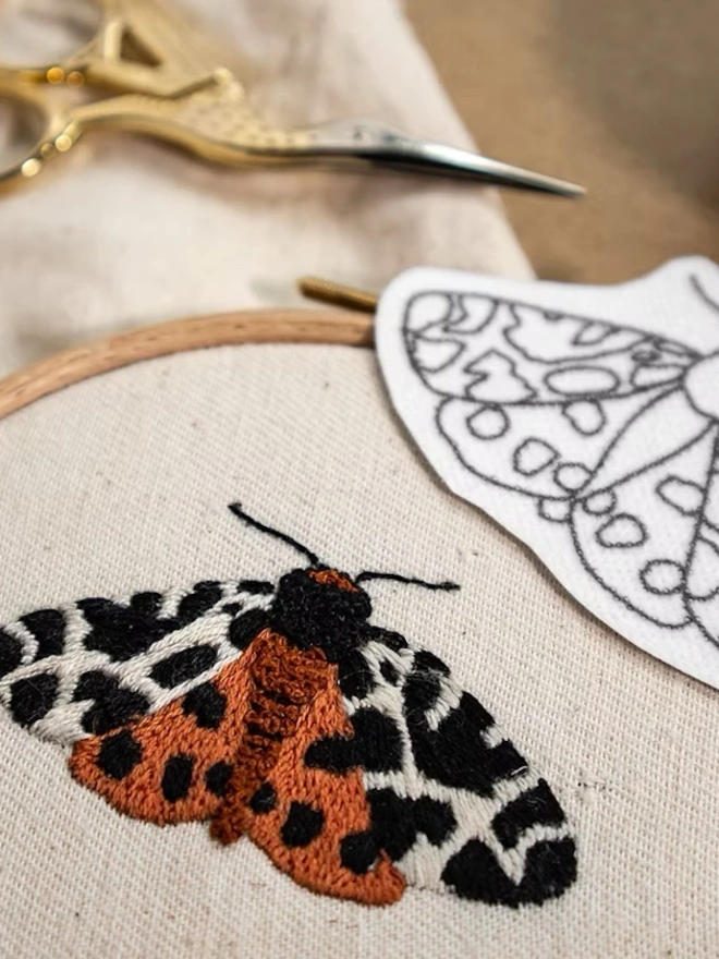 Garden Fauna Stick & Stitch Soluble Embroidery Transfer Set