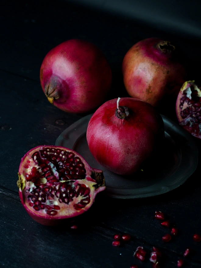 Pomegranate Candle