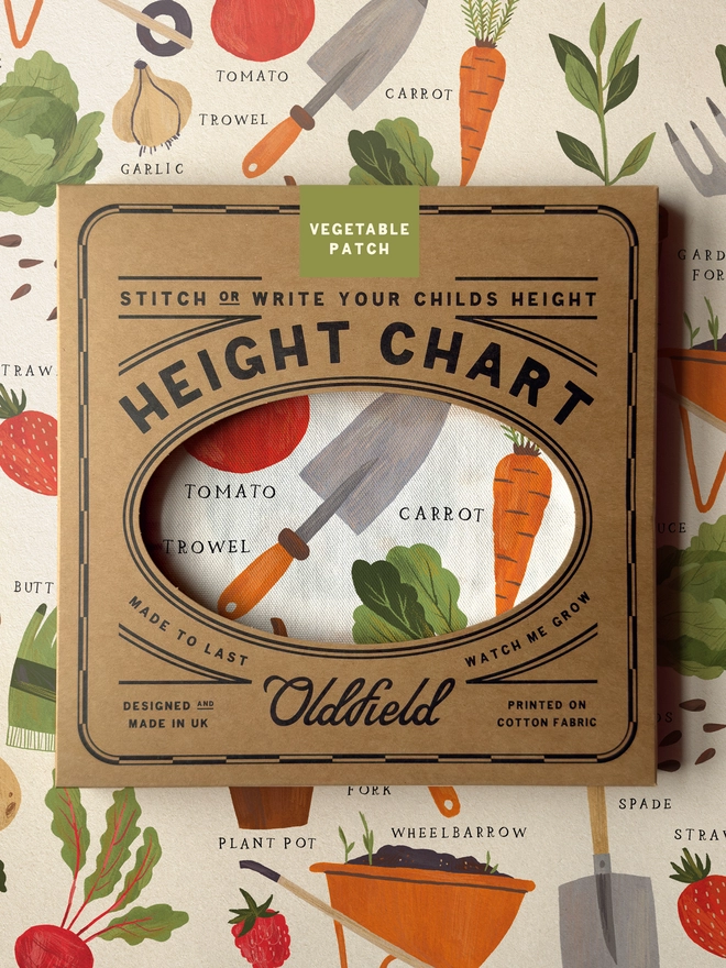 Vegetable Patch Height Chart