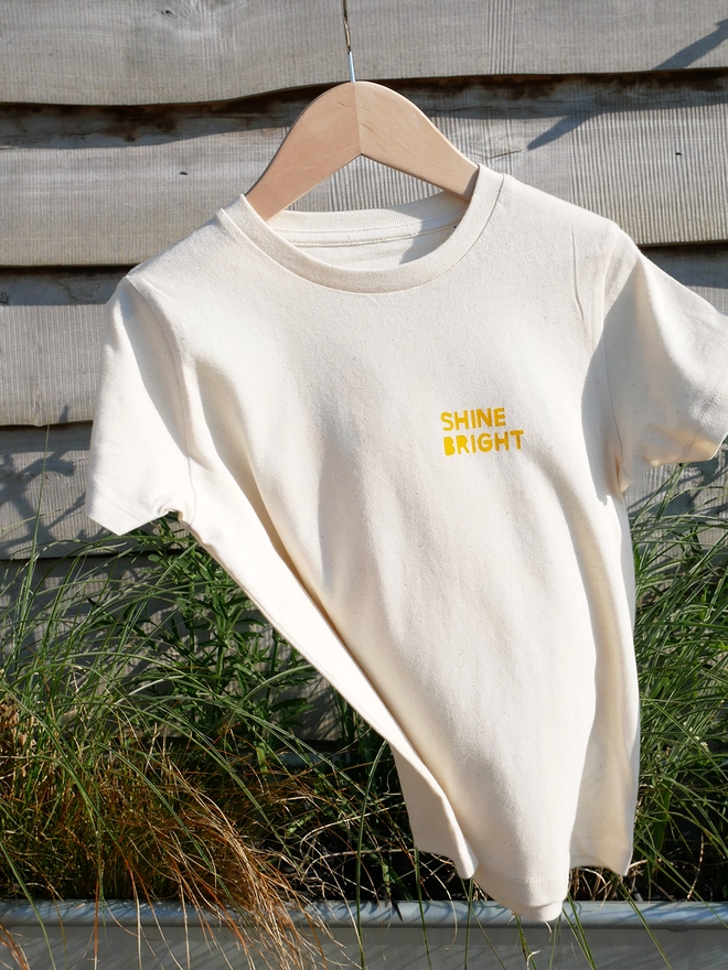 shine bright printed t-shirt