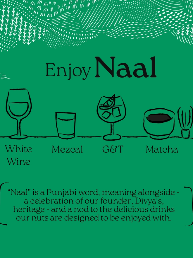 Smoked Rosemary Almonds (Set Of 6), suggestion for accompaniments. 