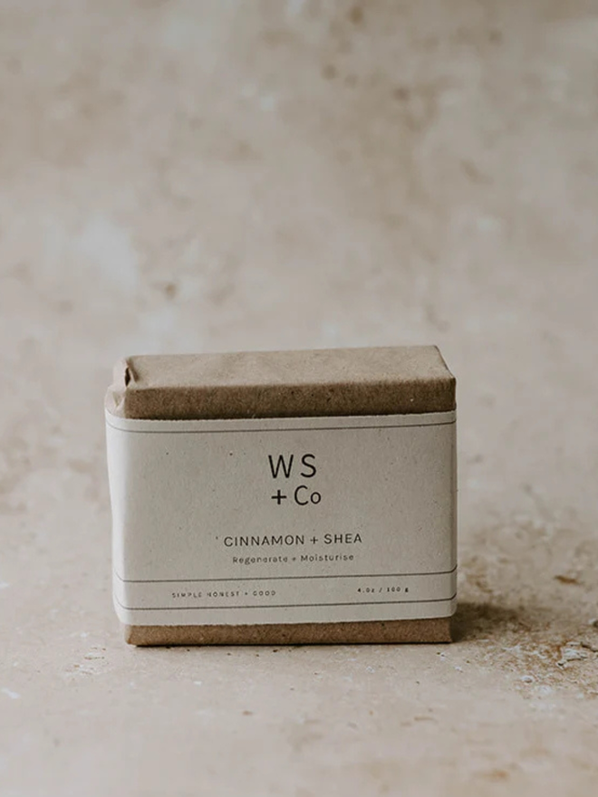 cinnamon shea patchouli soap bar
