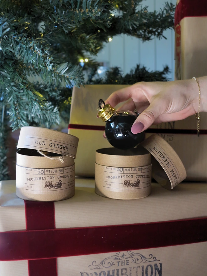 Espresso Martini Cocktail Bauble