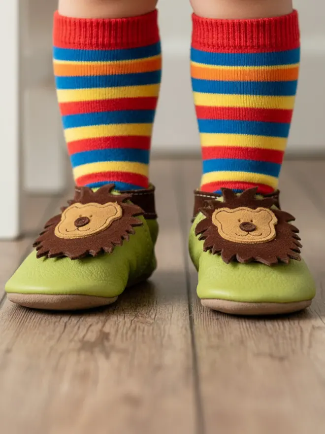 lion baby shoes 