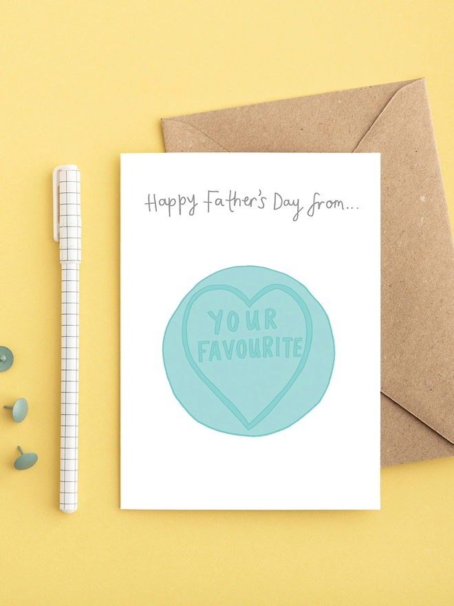Dad's Favourite Father's Day Card