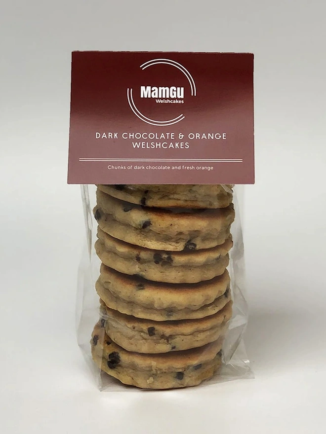 Dark Chocolate & Orange Welsh Cakes