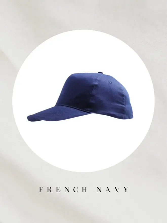 blue cap colour example