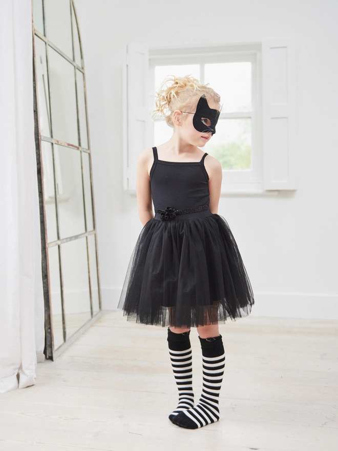 black tutu tulle dress girls