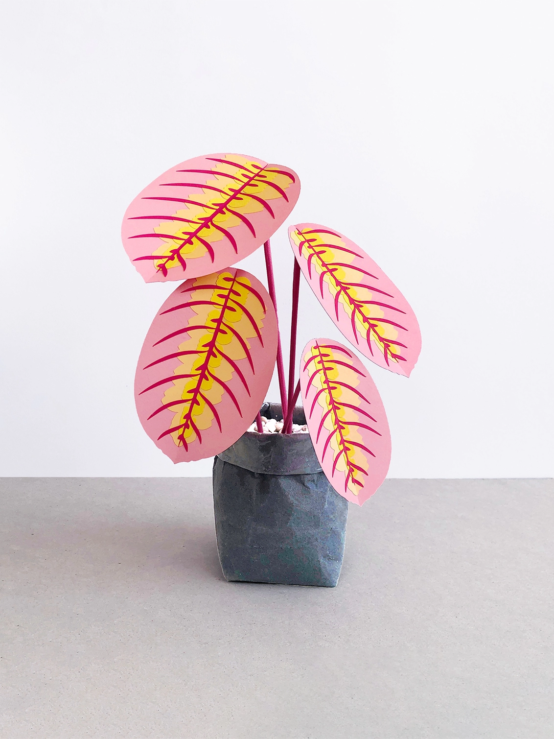 pink artificial plant by Brazen Botany