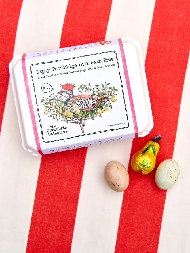Tipsy Partridge In A Pear Tree Eggs