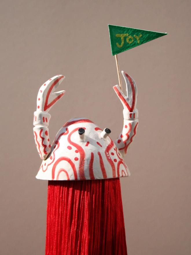 ceramic lobster wall hanging