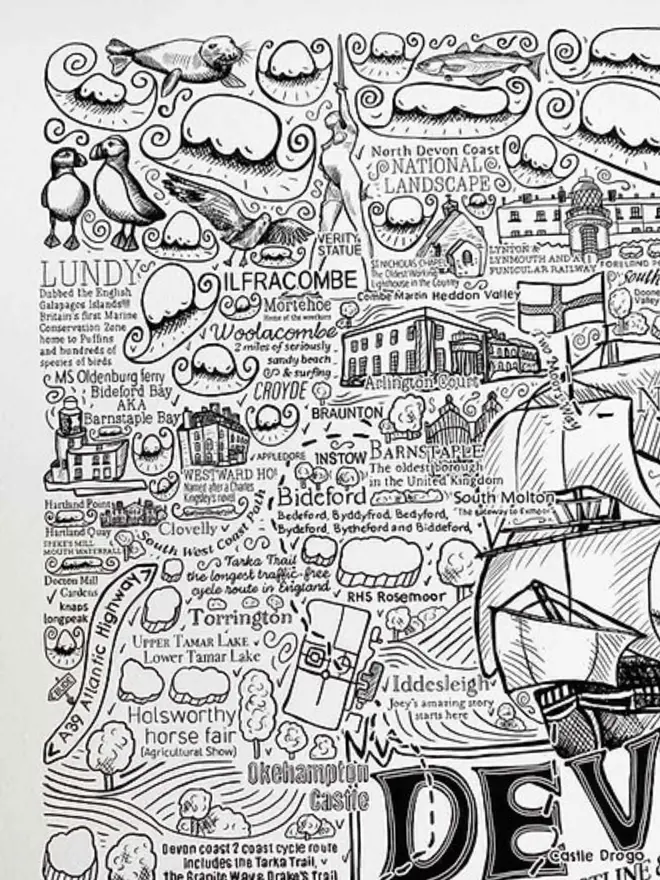 Devon Poster Wall Art Prime Zoom 4