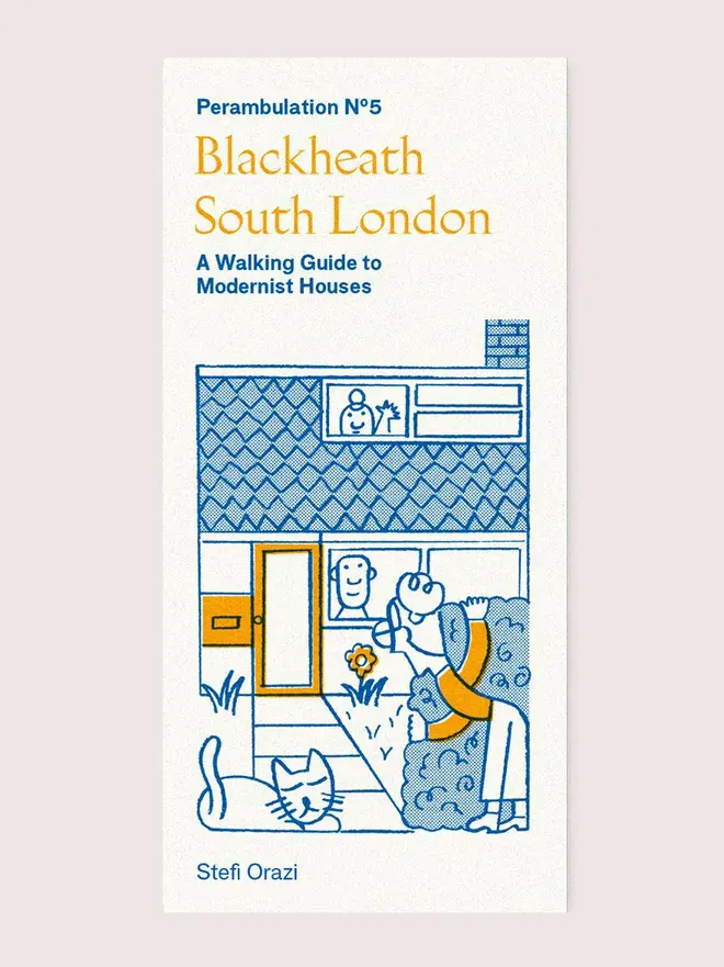 blackheath london walking guide. a paper walking map of south-east london.