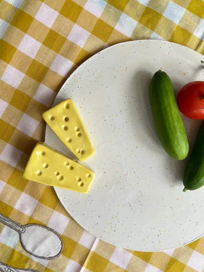Ceramic Cheese Platter