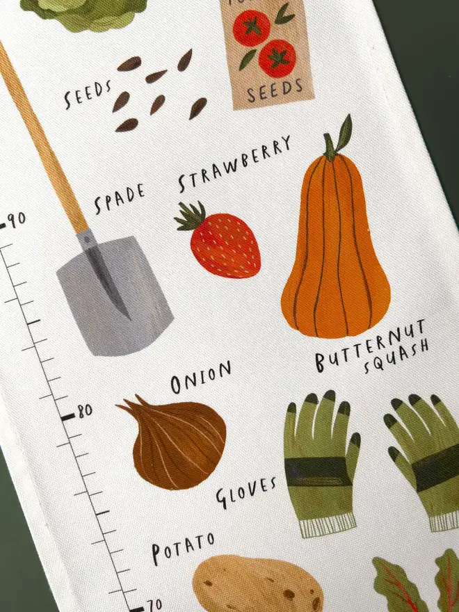 vegetable patch a-z kids height chart