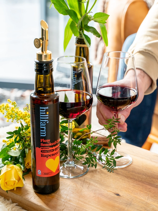 Fiery Smoked Chilli Drizzle Oil