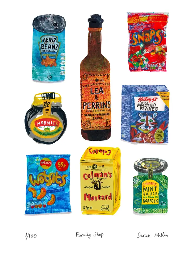 Family Shop Fine Art Print
