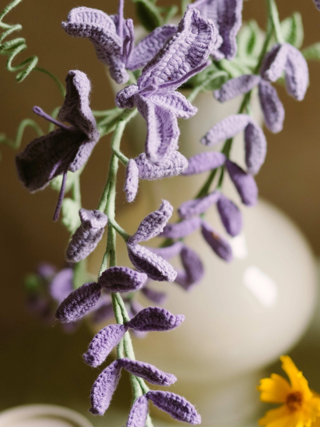 The Way to You Crochet Flower Wisteria