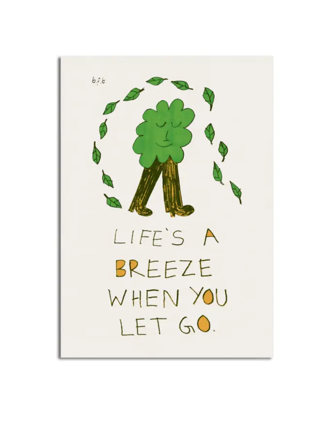 'Life's A Breeze' Print 