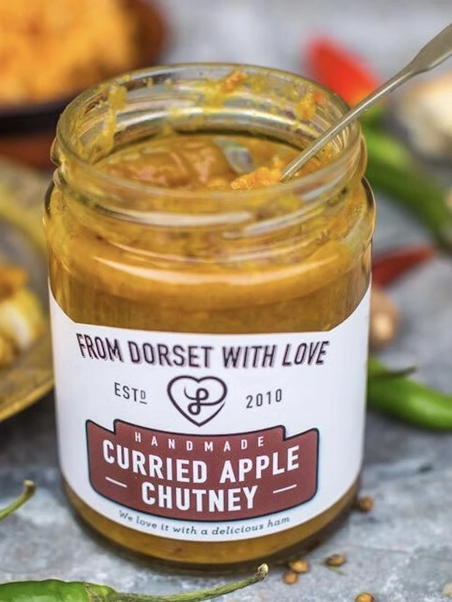 Curried Apple Chutney