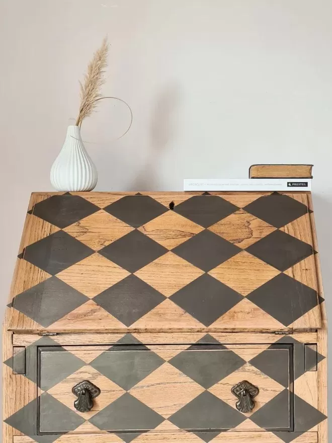 Harlequin bureau desk by Chloe Kempster