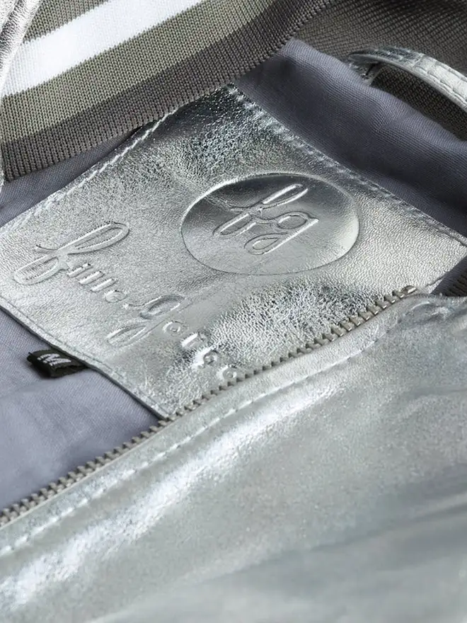 The Moonbeam Nappa Leather Bomber Jacket