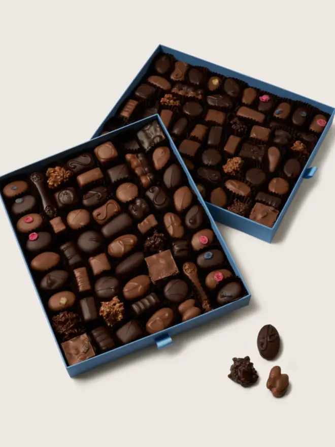 Handcrafted Milk & Dark Chocolate Selection