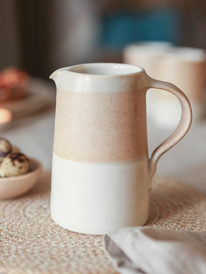 large clevedon table jug