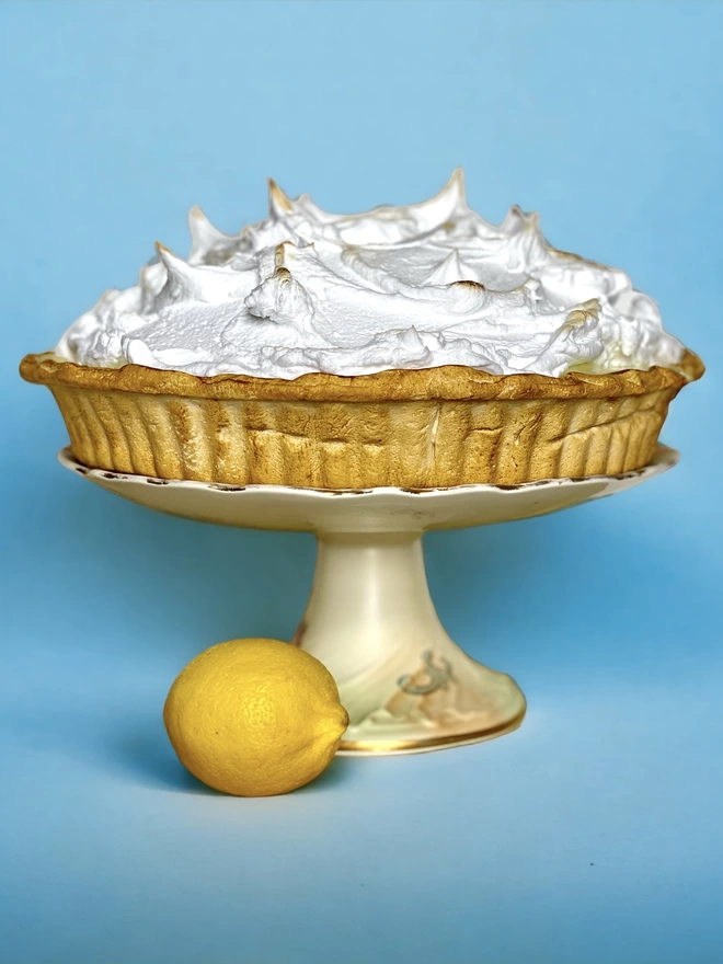 Fake Lemon Meringue Pie 