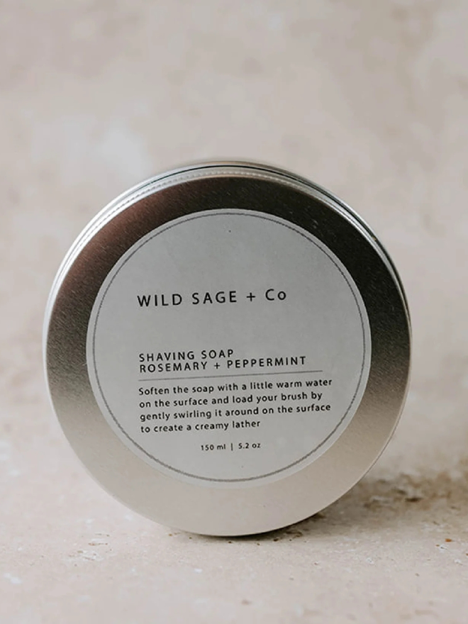 rosemary peppermint shaving soap