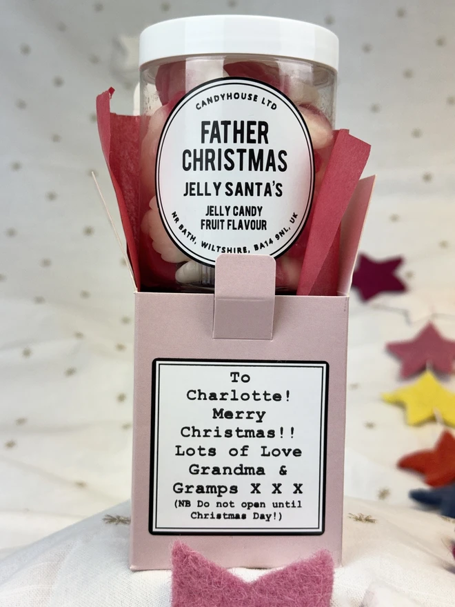Christmas Boxed Father Christmas Jelly Sweets Candyhouse