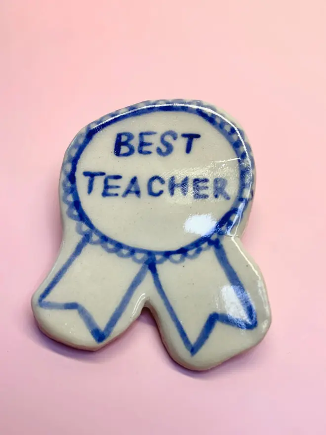Best Teacher Badge 