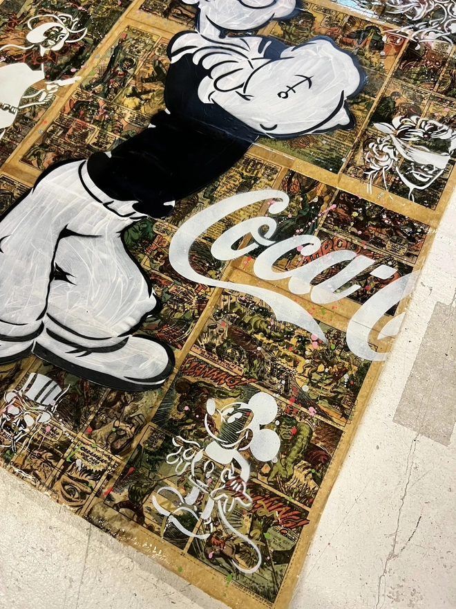 Popeye Pulp Punk Original 1/1