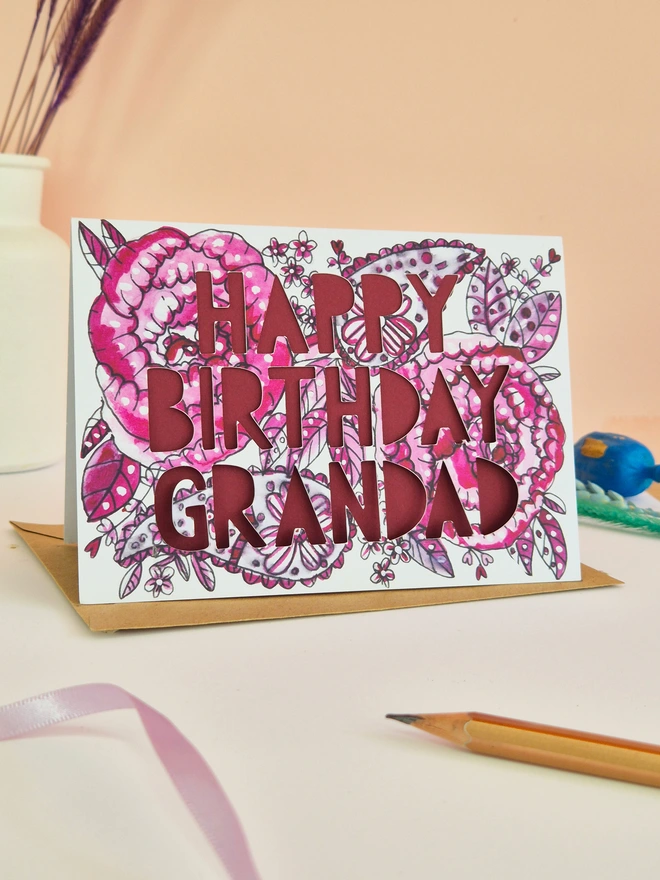 Happy Birthday Grandad Card