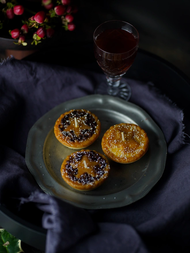 Mince Pie Candles