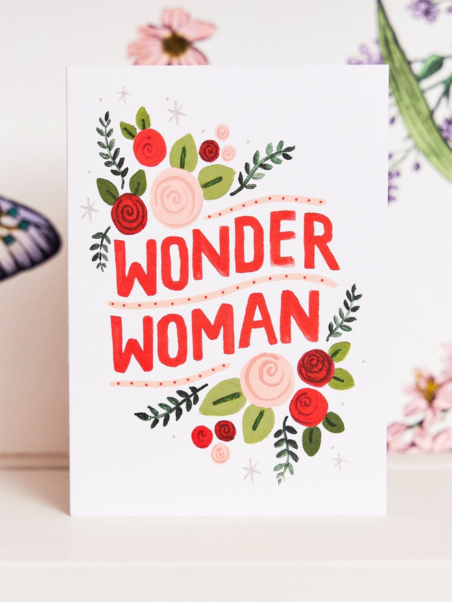 wonder woman card