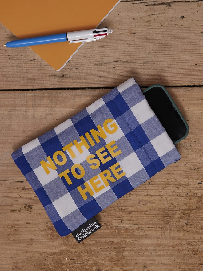 CATHERINE COLEBROOK NOTHING TO SEE HERE PHONE COVER