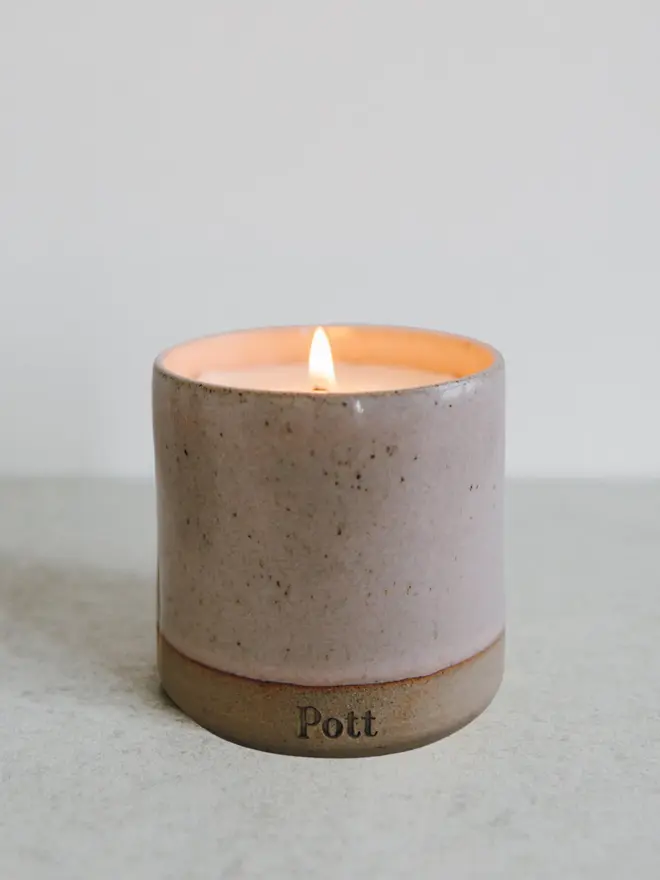 The Tonka Scent In Standard Blush Pott