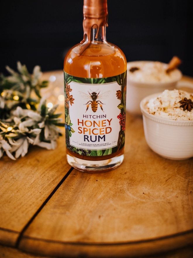 Hitchin Honey Spiced Rum in a boozy hot chocolate