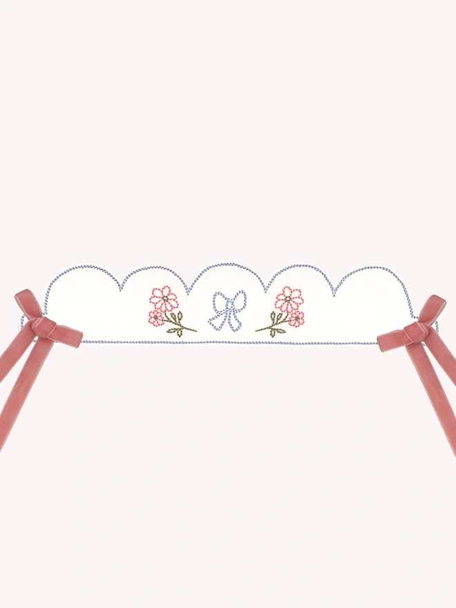 Liora embroidered number crown 'four' back