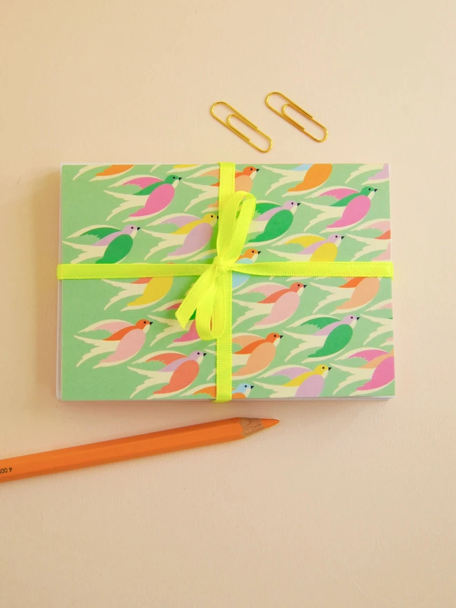 Birds Illustrated Notecard Pack