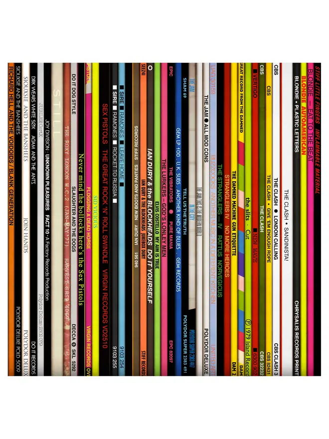 Punk Spines print
