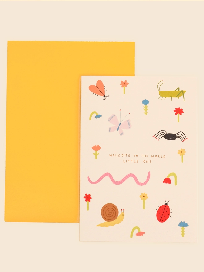 'Welcome To The World Little One' New Baby Card