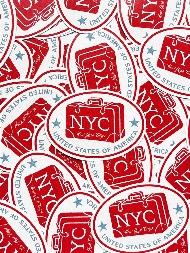 Vintage NYC Stickers