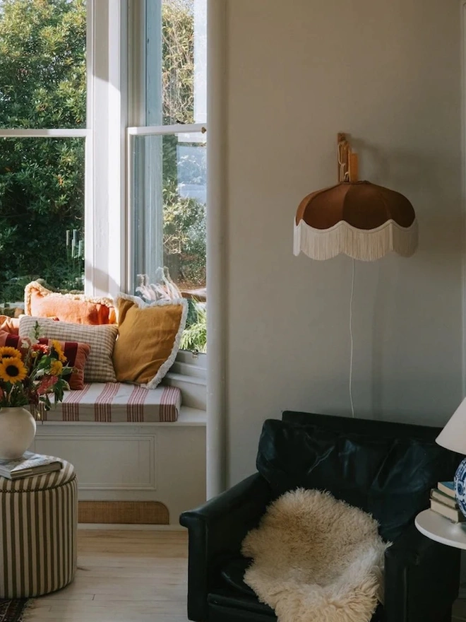 The Emmy Fringed Lampshade