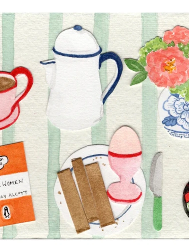 Peonies Signed Print