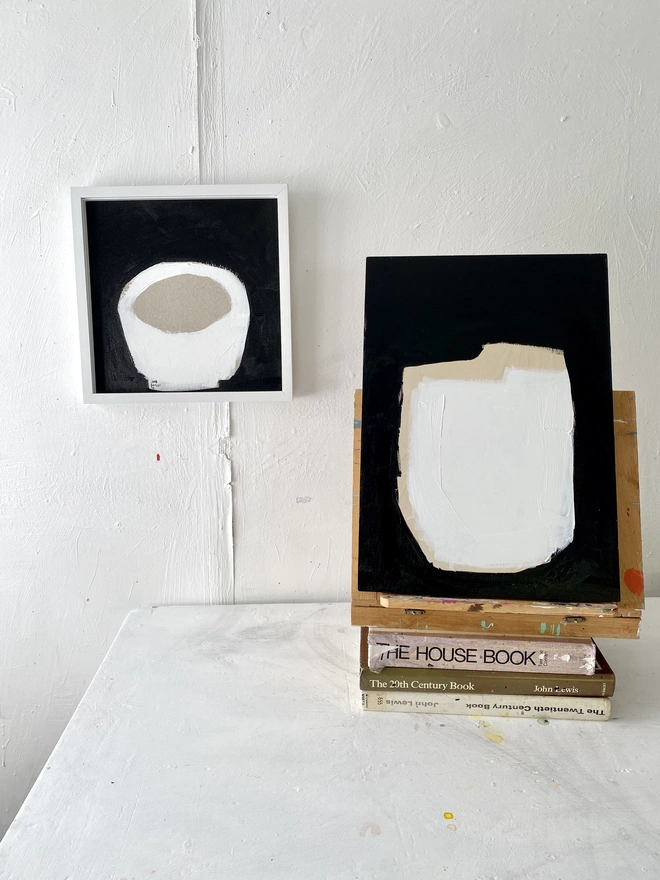 'White Bowl' Original Painting by Samantha Barnes